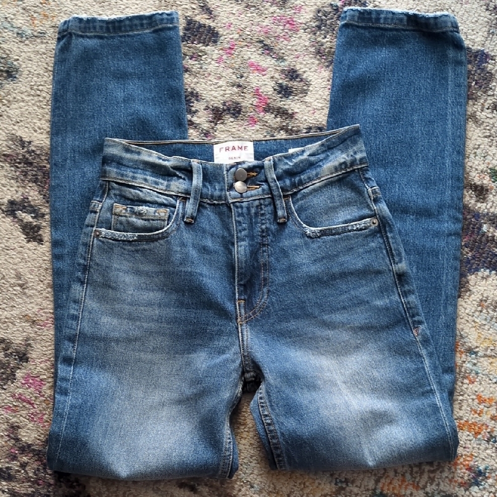 FRAME JEANS LE SYLVIE SLENDER STRAIGHT
